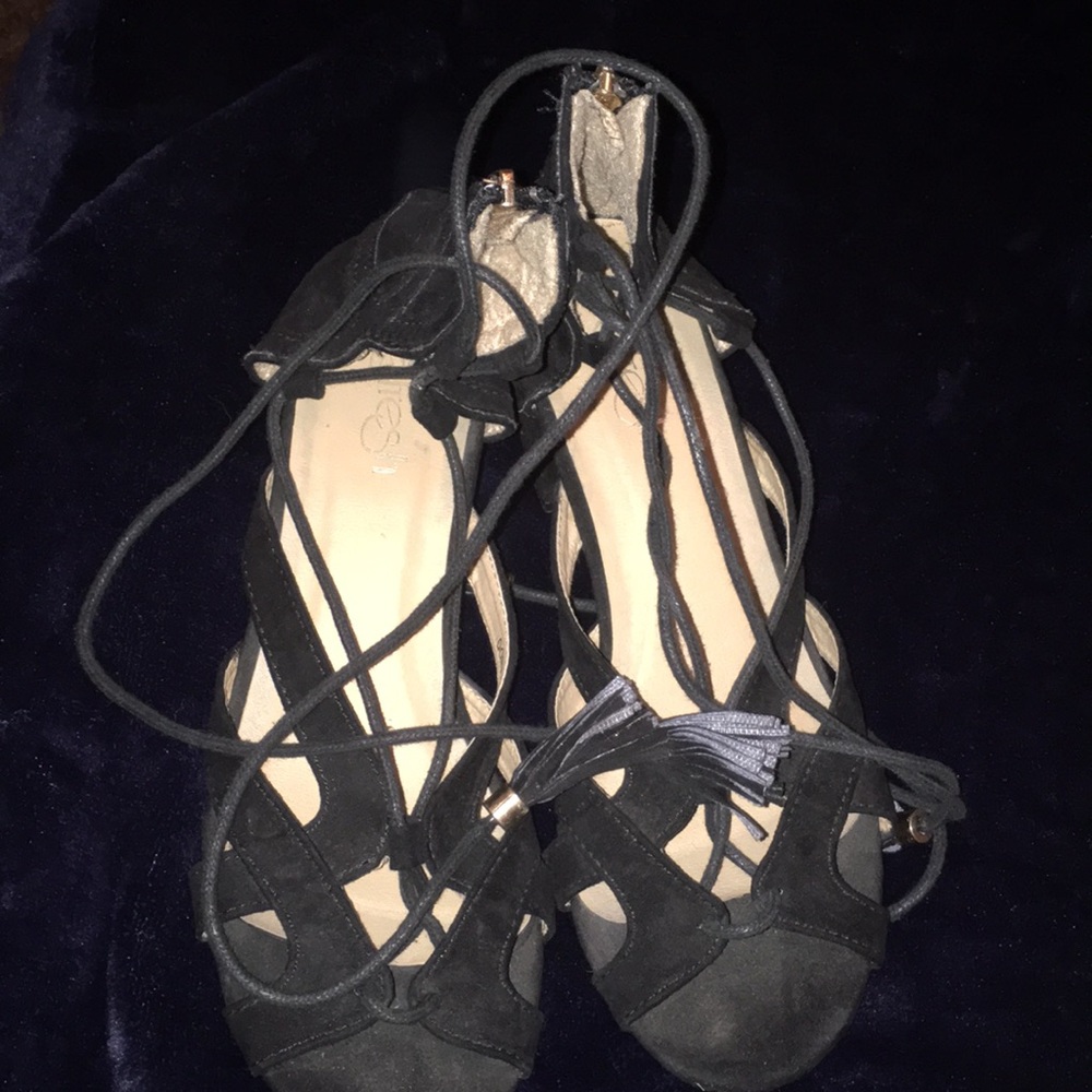 Black heels